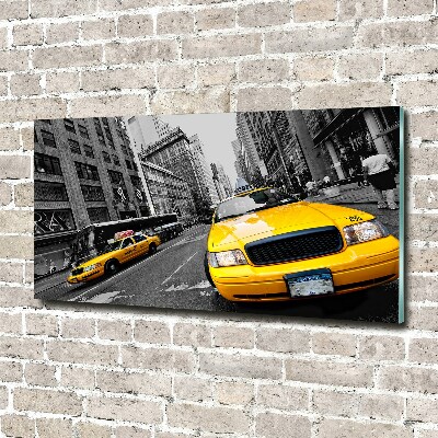 Üvegkép falra New york taxi