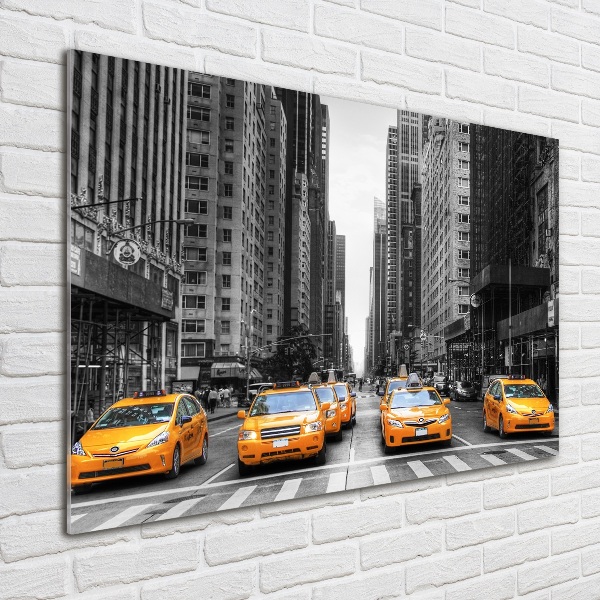 Üvegkép falra New york taxi