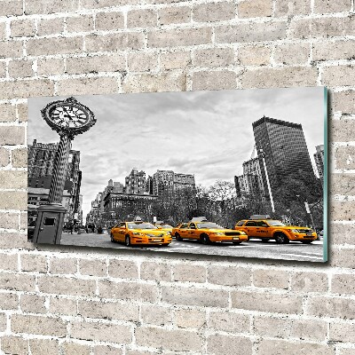 Üvegkép falra New york taxi