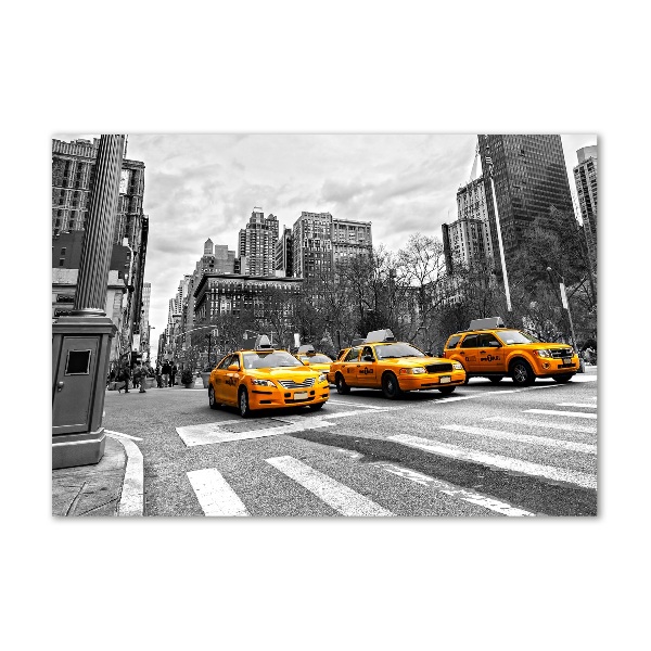 Üvegkép falra New york taxi