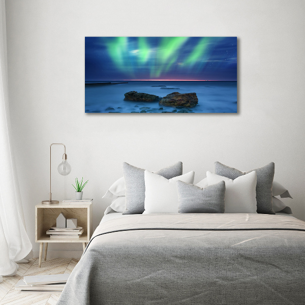 Üvegkép falra Aurora borealis