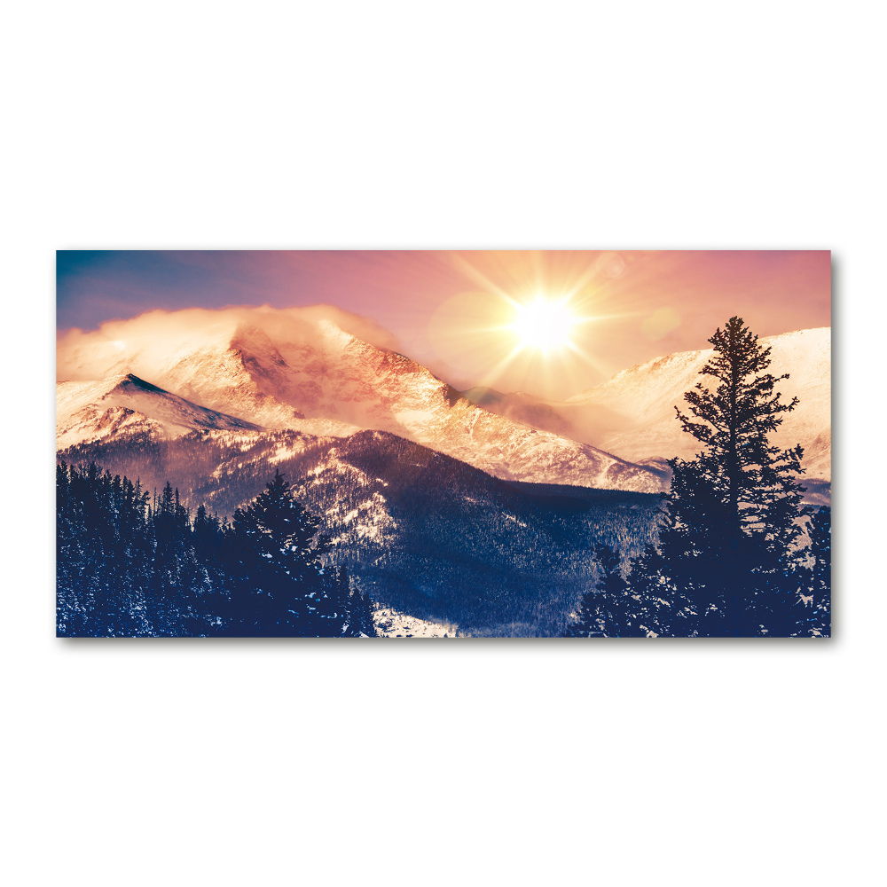 Üvegfotó Colorado-hegység