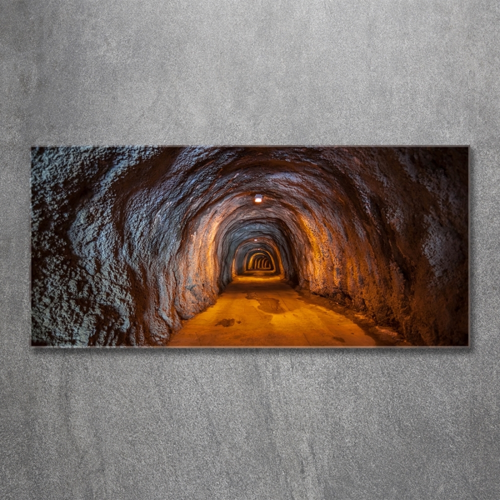 Üvegkép falra Földalatti alagútban