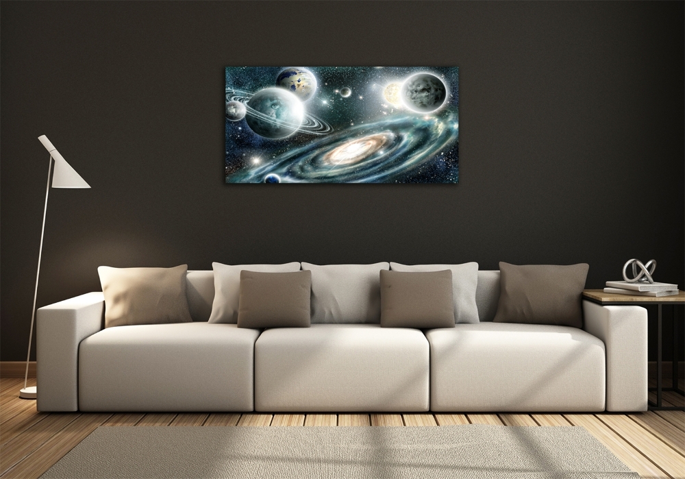 Üvegkép falra Naprendszer
