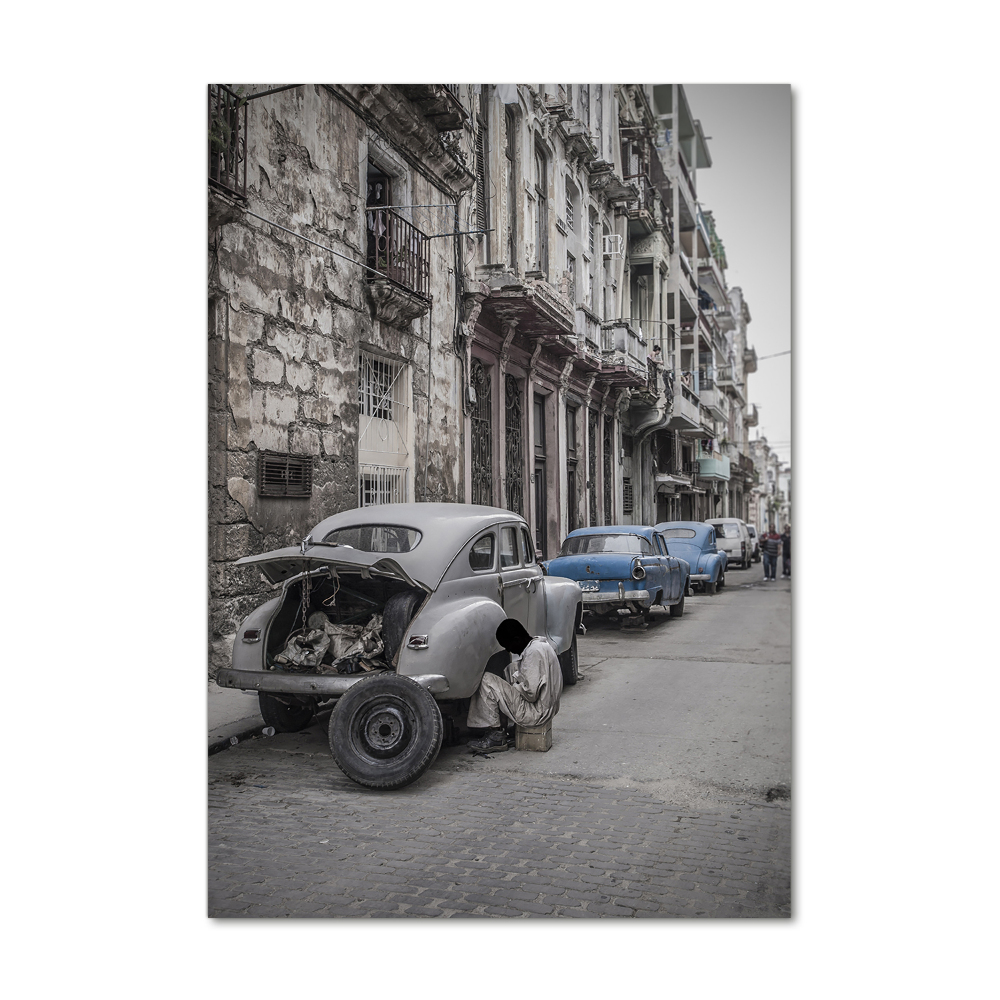 Üvegkép falra Havanna