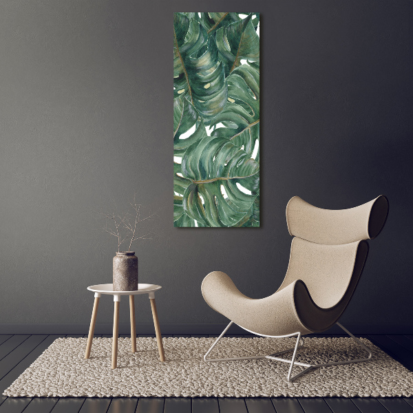 Photo kép üveg Monstera