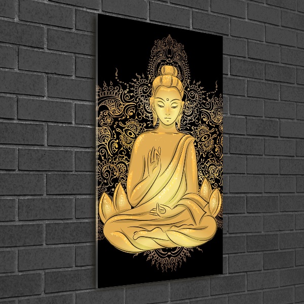 Üvegkép Buddha mandala