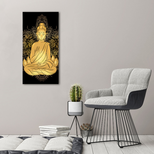 Üvegkép Buddha mandala