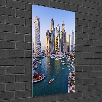 Üvegkép falra Bay dubai