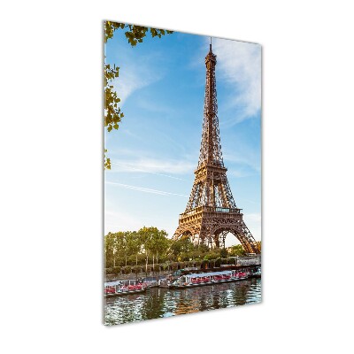 Üvegkép falra Párizsi eiffel-torony