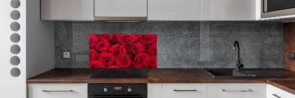 Konyhai falburkoló panel Roses