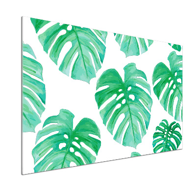 Konyhai hátfalpanel Monstera