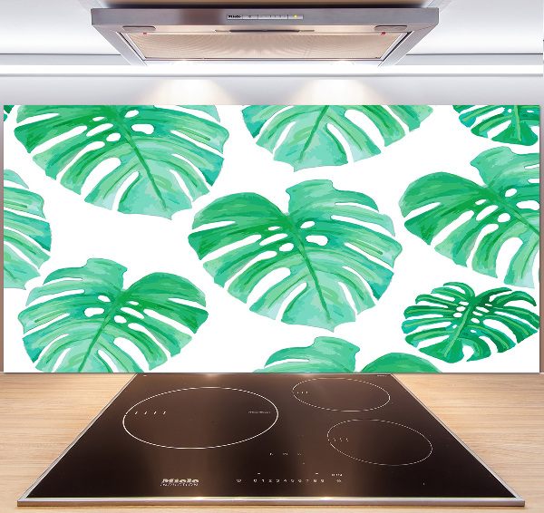 Konyhai hátfalpanel Monstera