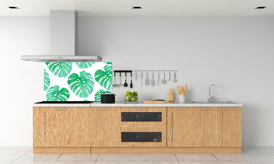 Konyhai hátfalpanel Monstera