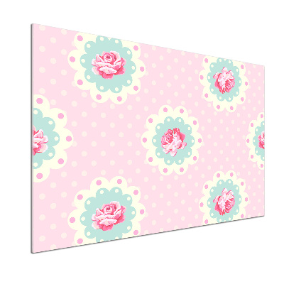 Konyhai hátfalpanel Roses