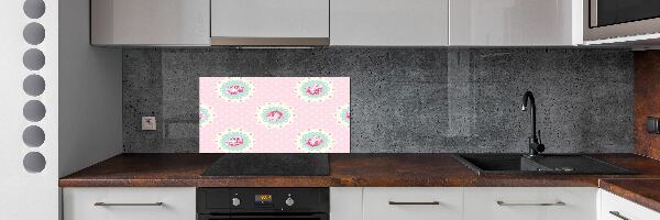 Konyhai hátfalpanel Roses