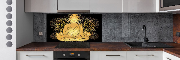 Konyhai fali panel Ülő buddha