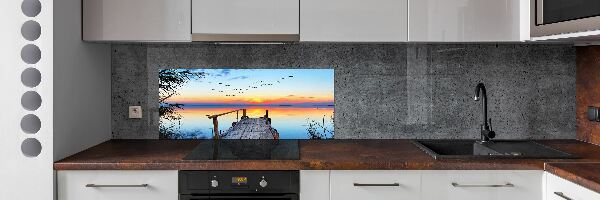 Konyhai dekorpanel Pier a tavon