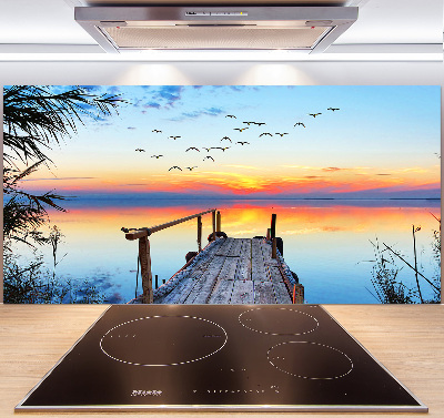 Konyhai dekorpanel Pier a tavon