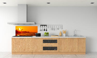 Konyhai dekorpanel Sunset beach