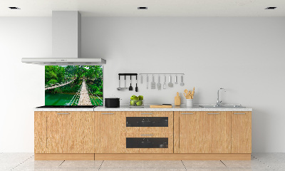 Konyhai dekorpanel Híd a folyón