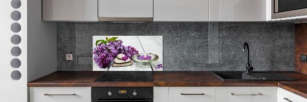 Konyhai falburkoló panel Anélkül, kövek és zen
