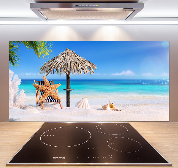 Konyhai dekorpanel Beach holidays