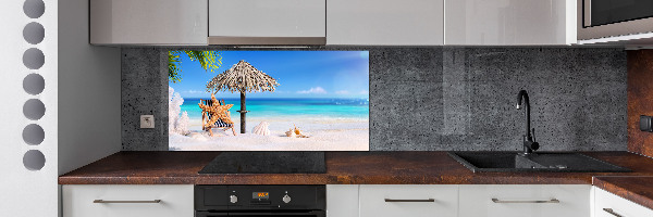 Konyhai dekorpanel Beach holidays