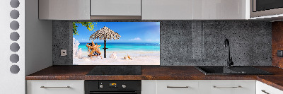 Konyhai dekorpanel Beach holidays