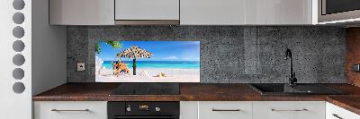 Konyhai dekorpanel Beach holidays