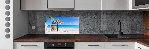 Konyhai dekorpanel Beach holidays