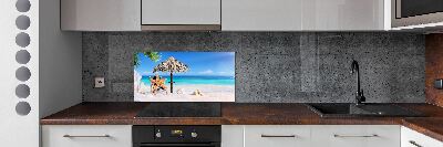 Konyhai dekorpanel Beach holidays