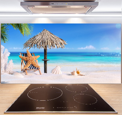 Konyhai dekorpanel Beach holidays
