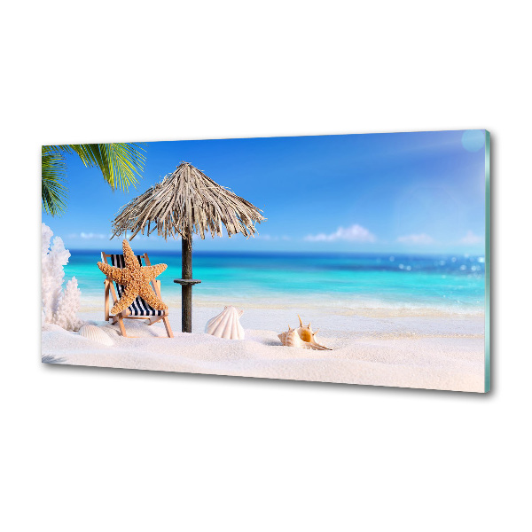 Konyhai dekorpanel Beach holidays