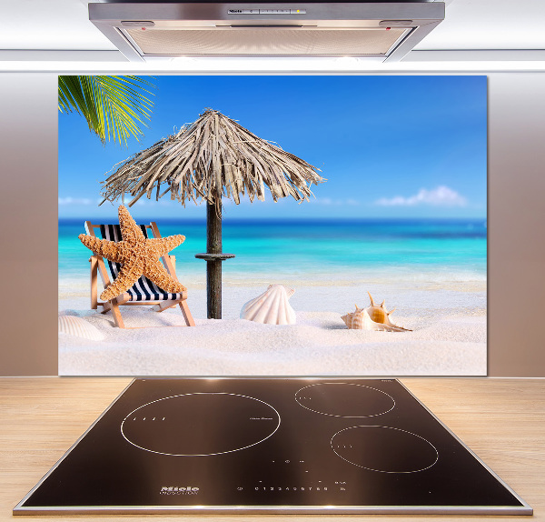 Konyhai dekorpanel Beach holidays
