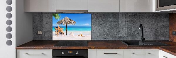 Konyhai dekorpanel Beach holidays