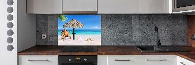 Konyhai dekorpanel Beach holidays