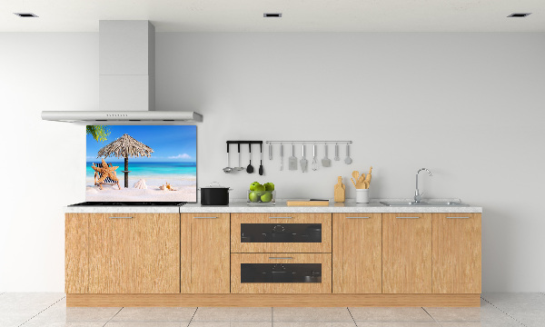 Konyhai dekorpanel Beach holidays