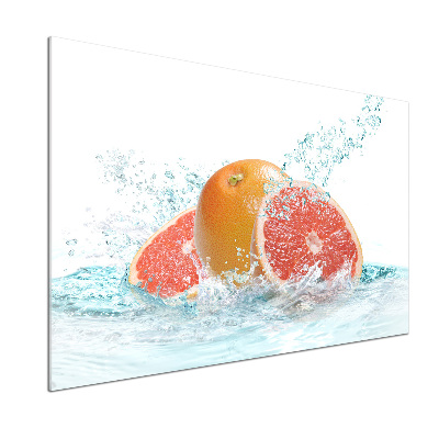 Konyhai hátfalpanel Grapefruit
