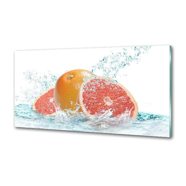 Konyhai hátfalpanel Grapefruit