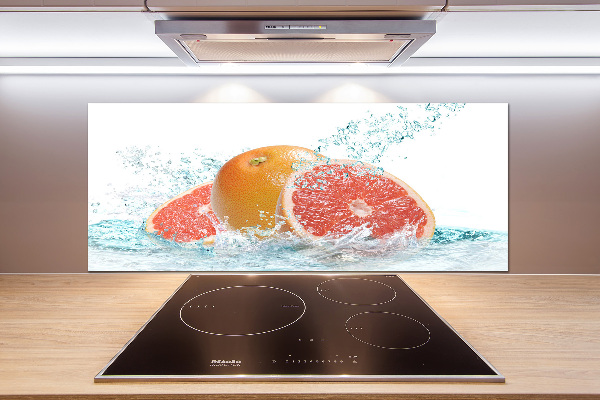 Konyhai hátfalpanel Grapefruit