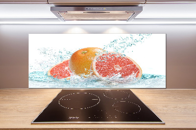 Konyhai hátfalpanel Grapefruit