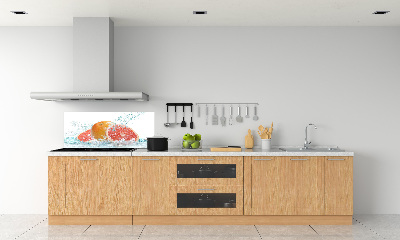 Konyhai hátfalpanel Grapefruit