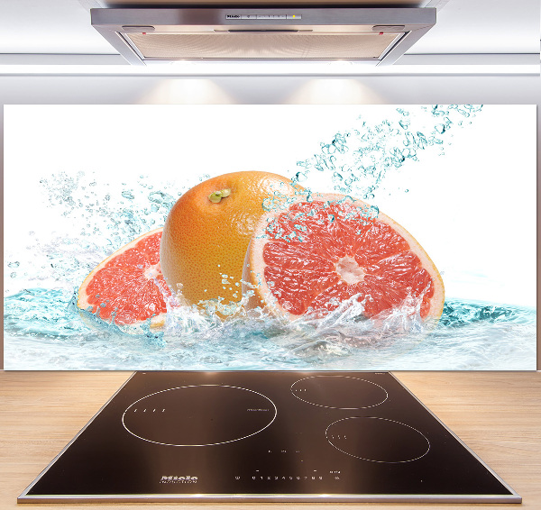 Konyhai hátfalpanel Grapefruit
