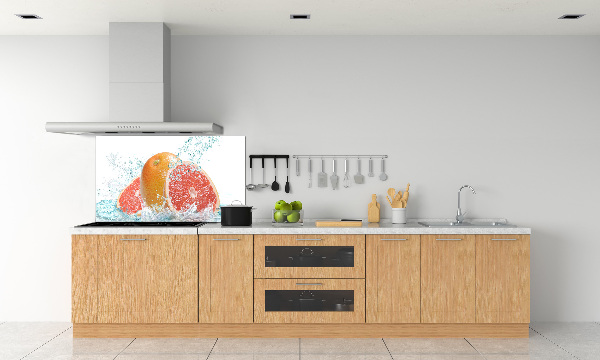 Konyhai hátfalpanel Grapefruit
