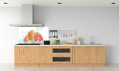 Konyhai hátfalpanel Grapefruit