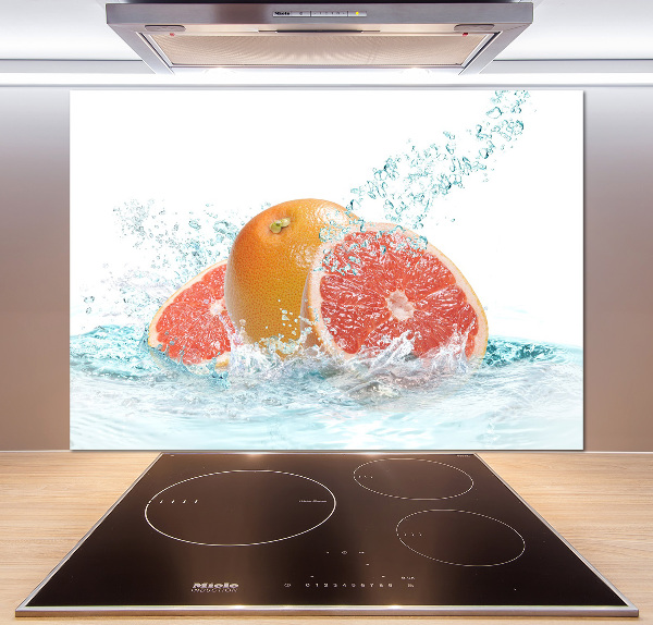 Konyhai hátfalpanel Grapefruit