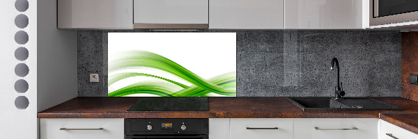 Konyhai fali panel Elvont hullámok