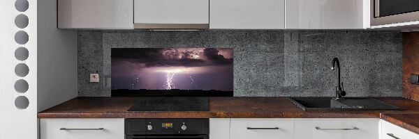 Konyhai dekorpanel Zivatar