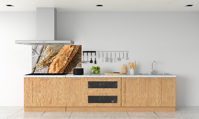 Konyhai hátfalpanel Friss baguette